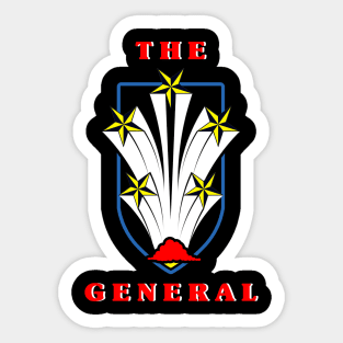 G.I. Joe General Emblem Sticker